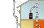 Расположение дымохода газового котла