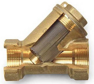 Очистной фильтр устанавливается по схеме