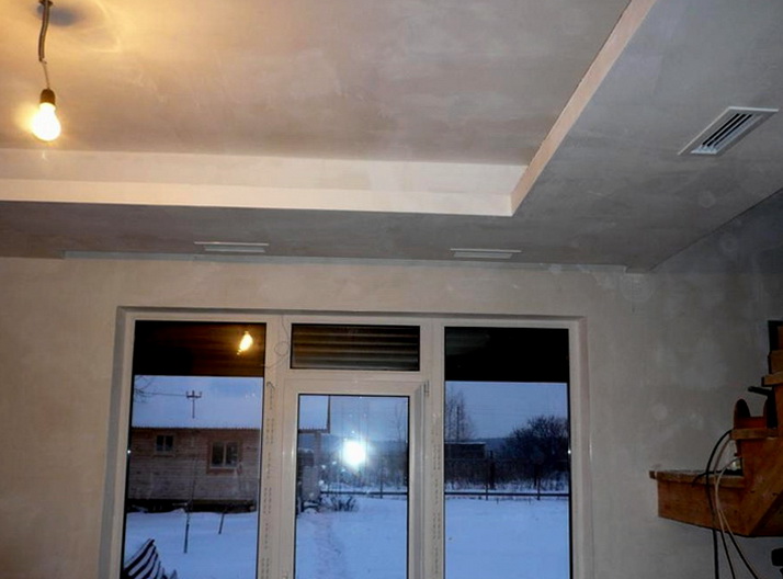 Воздуховоды в помещениях маскируются в интерьере