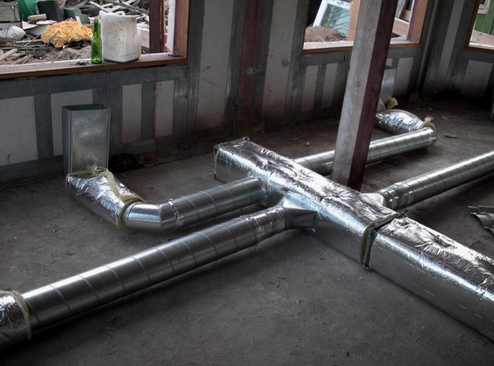 Воздуховоды нужно теплоизолировать