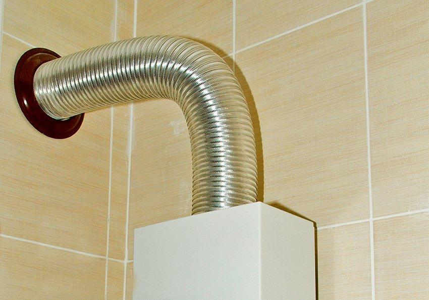 дымоход для газовой колонки