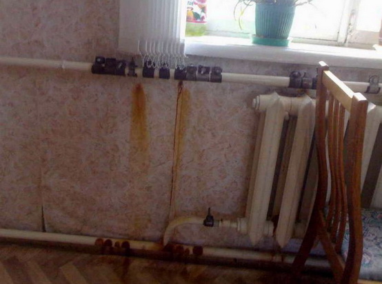 Различные способы устранения течей