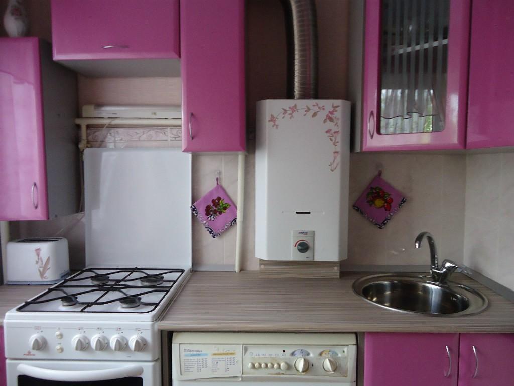 дизайнерская газовая колонка