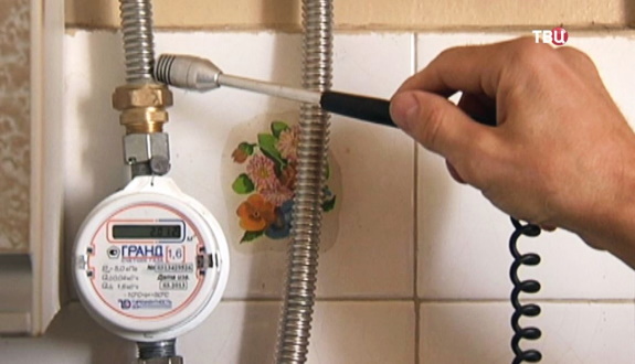 Измерение утечки газа прибором